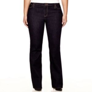 a.n.a Mid Rise Slim Bootcut Jeans Size 28W